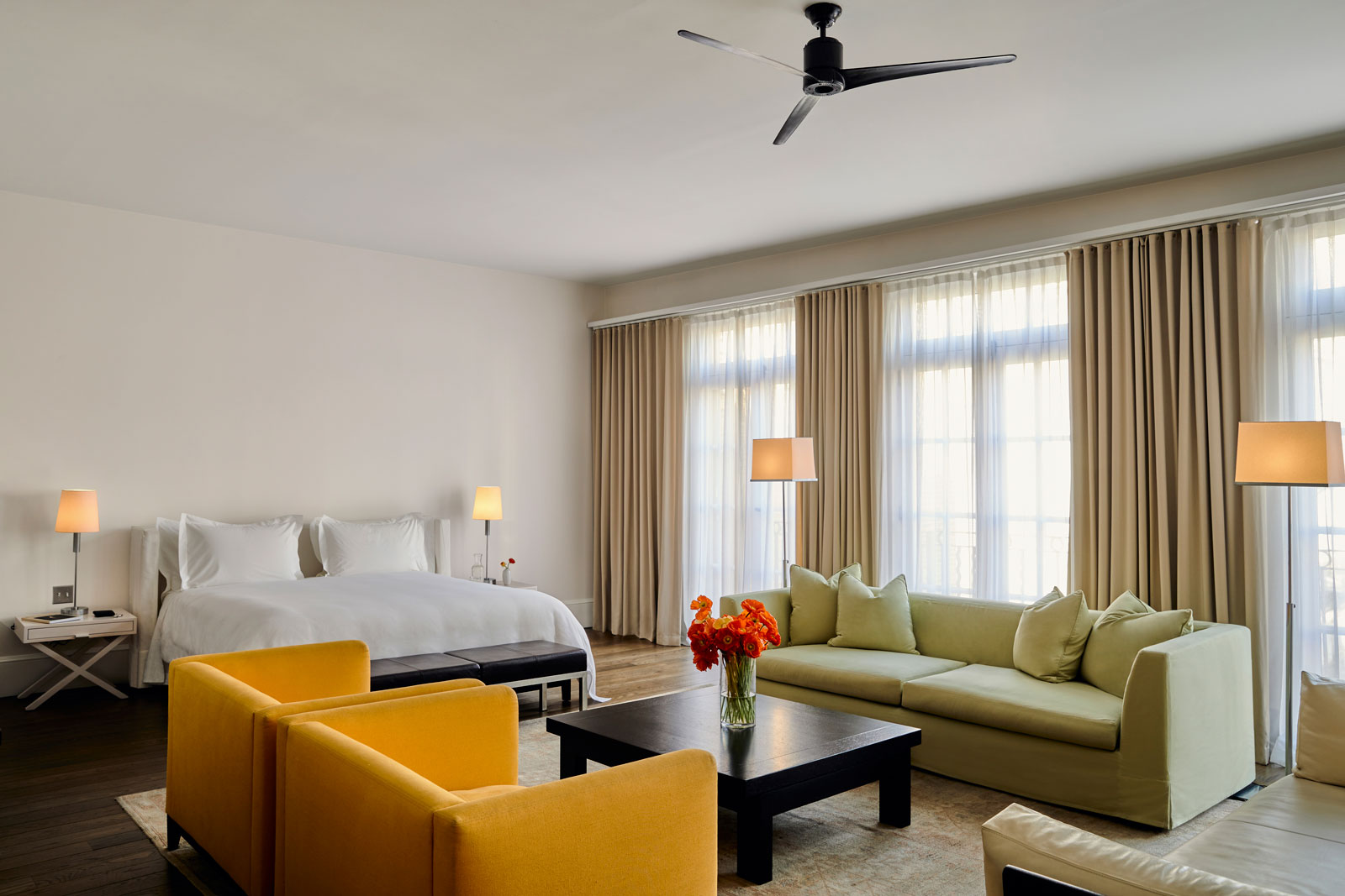 Mercer Hotel | Penthouse Suite, Living