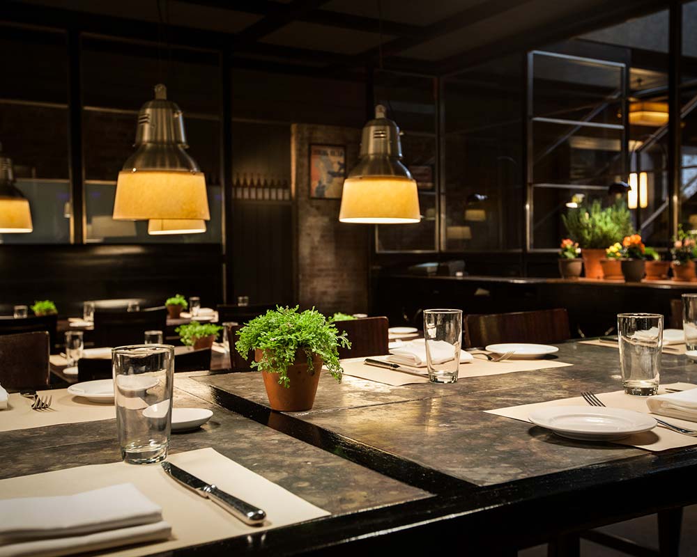 Mercer Hotel | Dining Table Arrangement