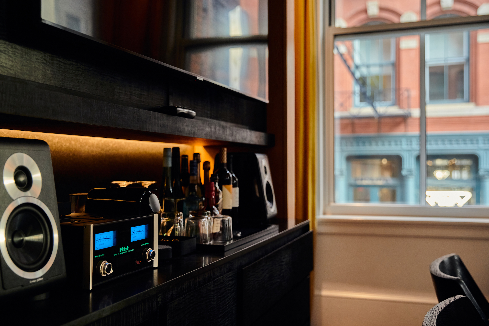 Mercer Hotel | in room audio