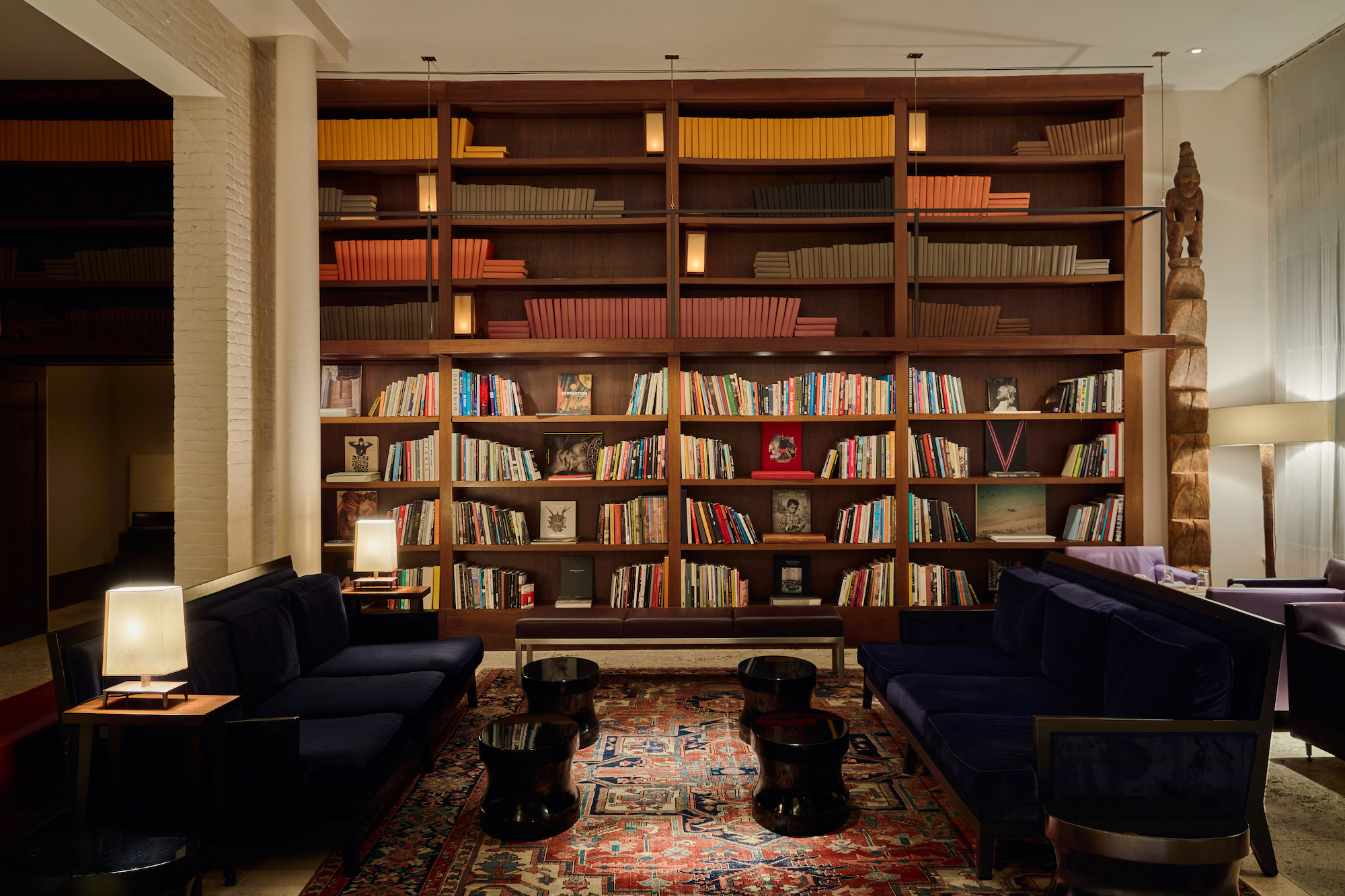 Mercer Hotel | library