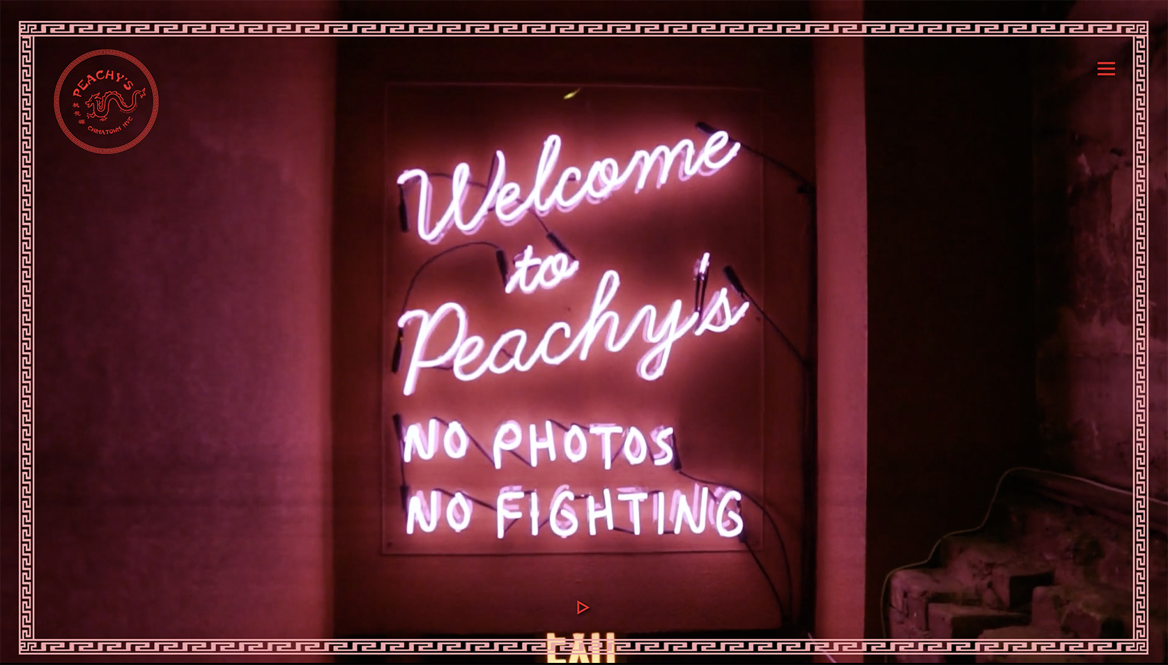 Mercer Hotel | Drinks, Peachy's, No photos no fighting